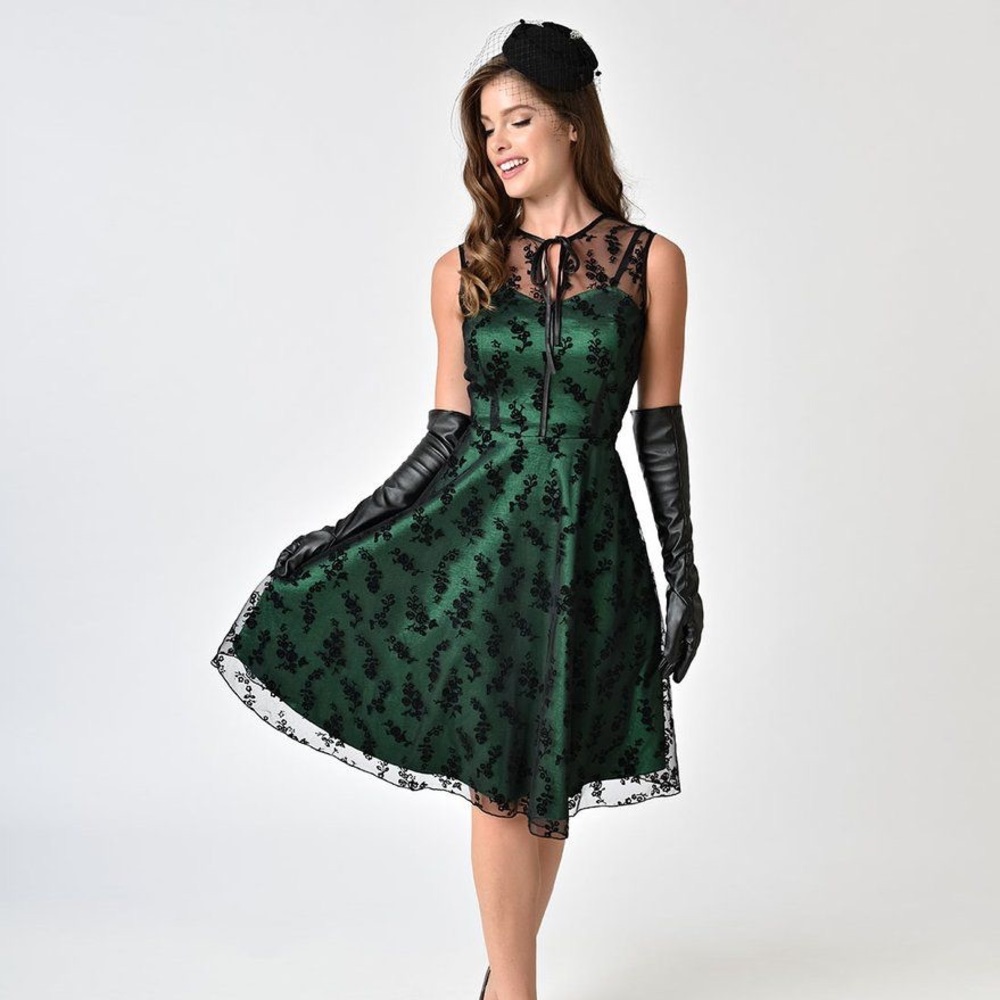 Voodoo Vixen Emerald Dress